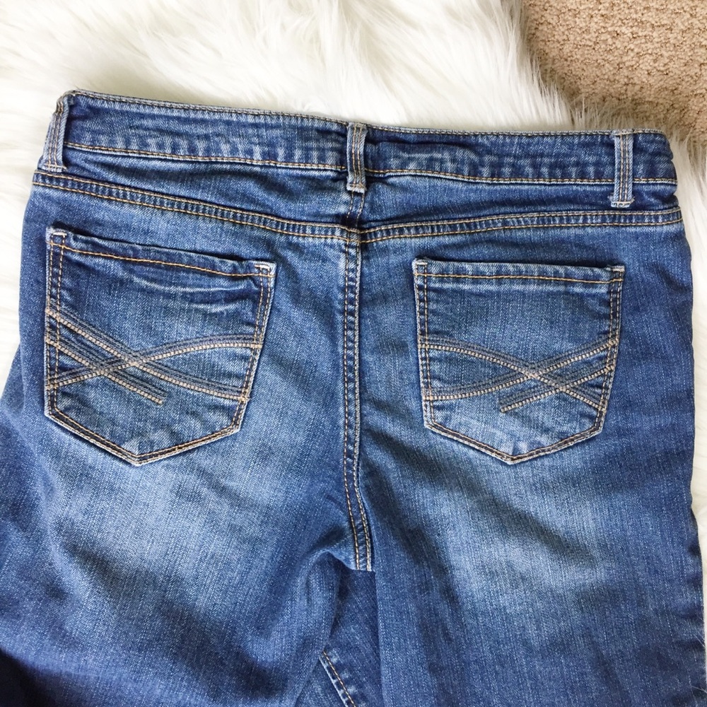 Aeropostale Jeans Womens 11/12 Ashley Ultra Skinny Dark Wash Cotton Denim - Picture 2 of 4